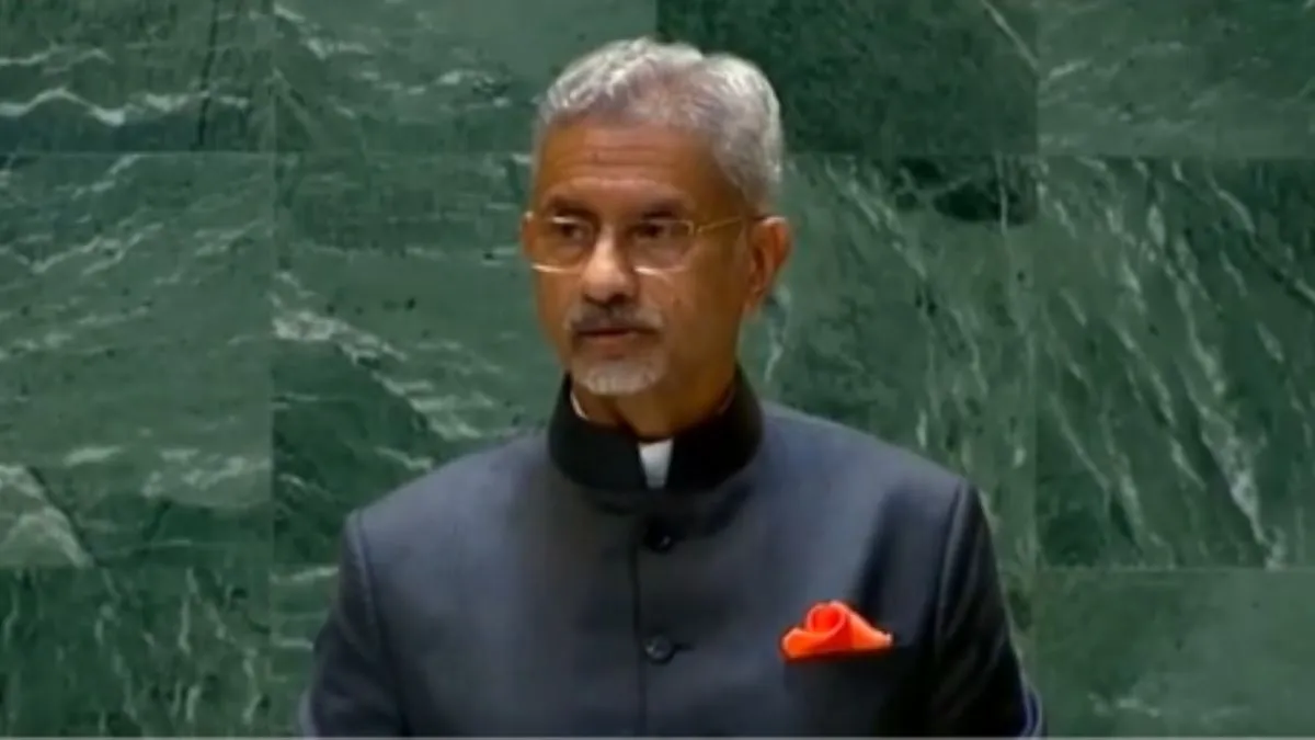'पीओके को खाली करे पाकिस्तान, सीमा पार आतंक के मंसूबे सफल नहीं होंगे', UNGA में बोले विदेश मंत्री जयशंकर एस जयशंकर, विदेश मंत्री- India TV Hindi