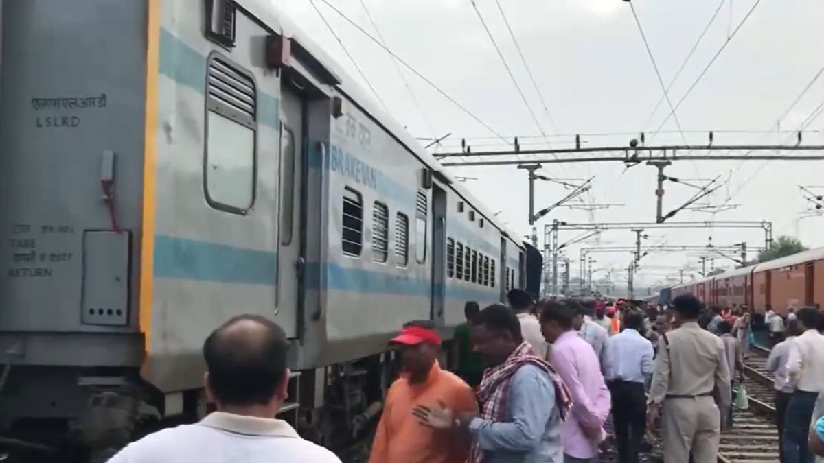 एमपी में ट्रेन हादसा, पटरी से उतरी इंदौर-जबलपुर एक्सप्रेस; रेस्क्यू ऑपरेशन जारी