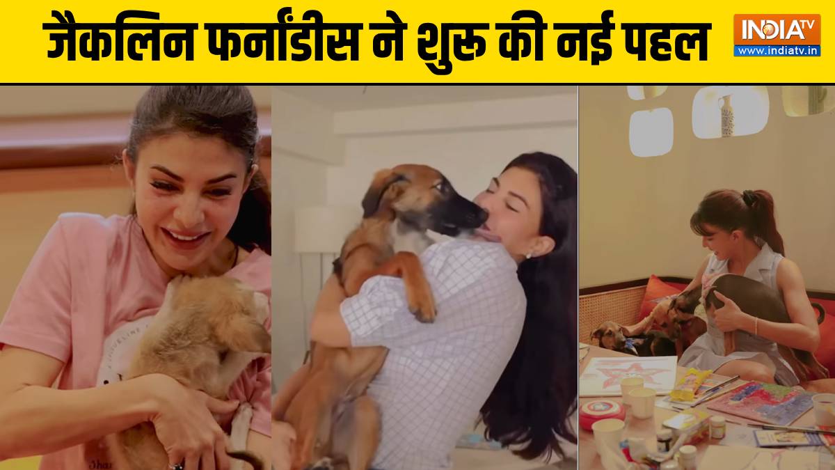 जानवरों से बेपनाह प्यार, जैकलीन फर्नांडिज ने वर्ल्ड एनिमल डे पर शेयर किया वीडियो, शुरू की खास पहल, देखें वीडियो