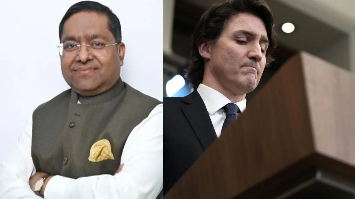 "लॉरेंस बिश्नोई" को लेकर भारत ने खोल दी ट्रूडो की पोल, ये सच्चाई कनाडा को कर देगी शर्मिंदा भारतीय विदेश मंत्रालय के प्रवक्ता रणधीर जायसवाल और कनाडा के प्रधानमंत्री जस्टिन ट्रूडो। - India TV Hindi