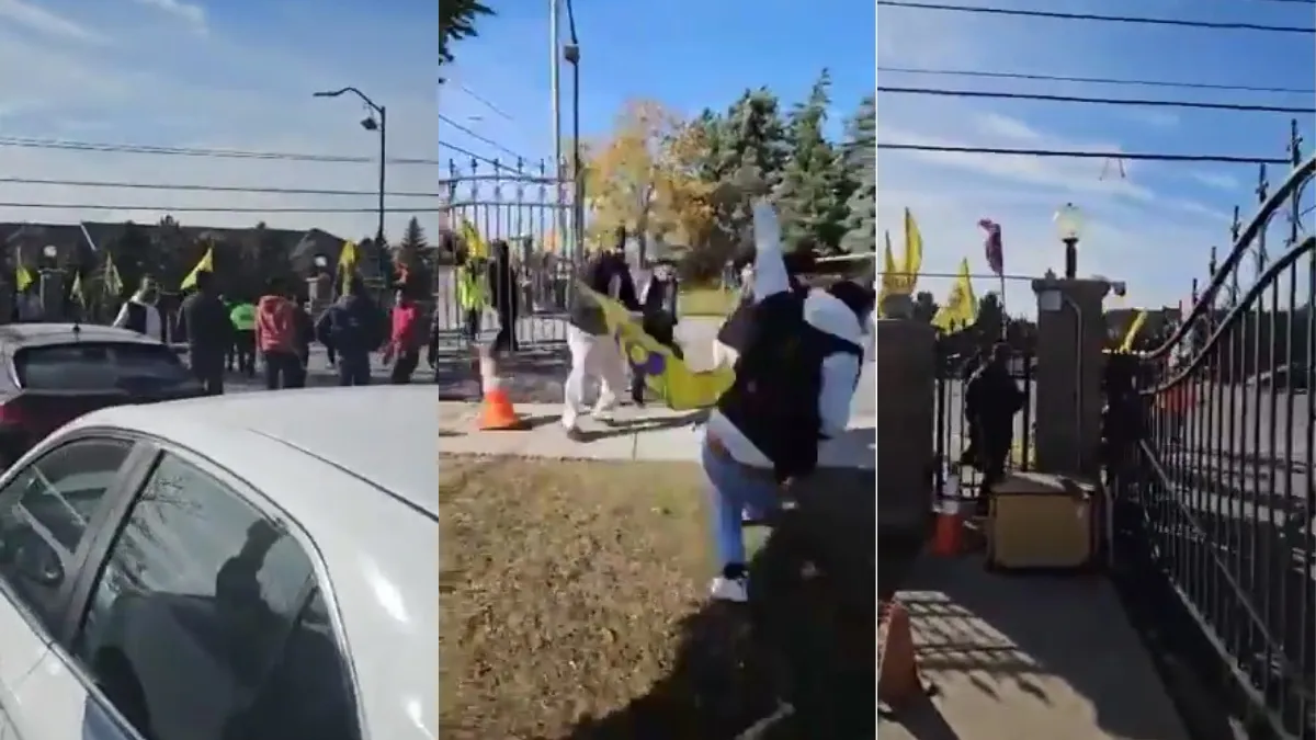 कनाडा में मंदिर पर हमला।- India TV Hindi