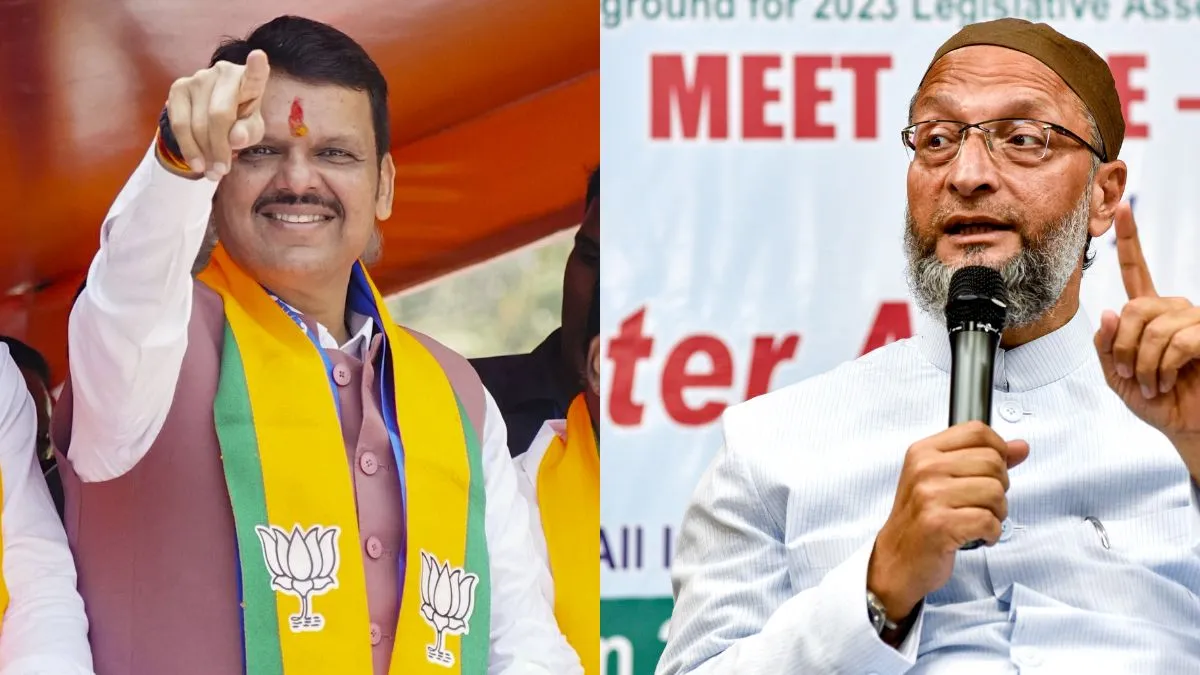 महाराष्ट्र चुनावों में आमने-सामने हुए फडणवीस और ओवैसी, बयानों ने लांघी भाषा की मर्यादा, जानें किसने क्या कहा Devendra Fadnavis, Asaduddin Owaisi, Maharashtra Elections- India TV Hindi