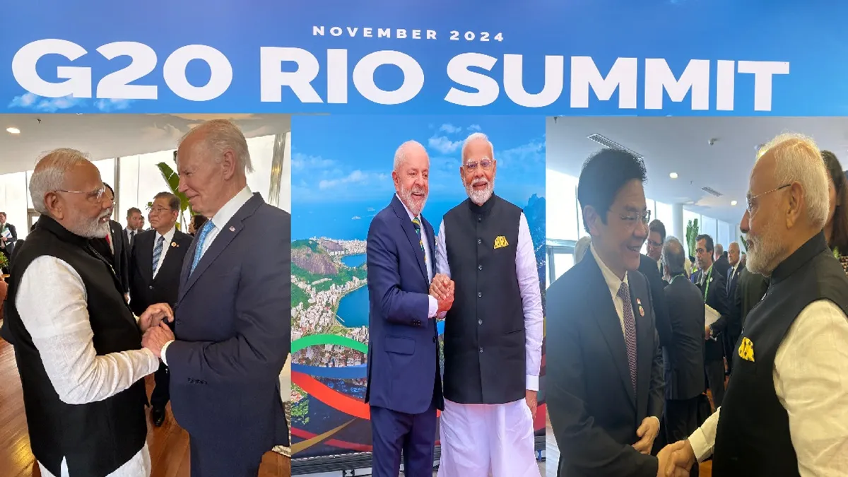 Brazil G20 Summit Live: G20 समिट के सत्र को पीएम मोदी ने किया संबोधित, वैश्विक नेताओं से भी हुई मुलाकात Brazil G20 Summit- India TV Hindi