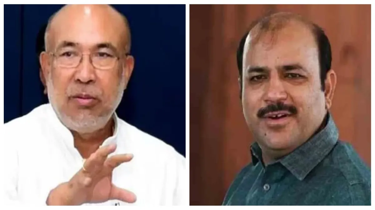 मणिपुर में NPP ने समर्थन वापस लिया, कांग्रेस बोली-"भाजपा अस्त, सूर्य पूरब से ही उगता है" manipur politics- India TV Hindi