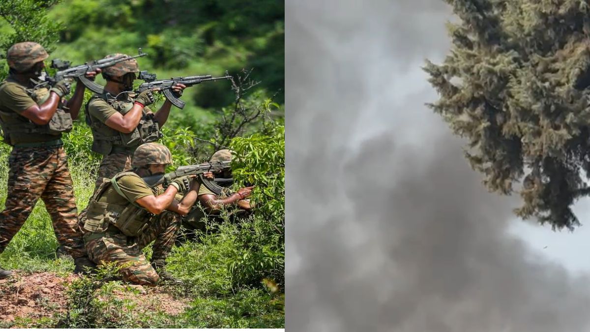 जम्मू-कश्मीर एनकाउंटर: जिस घर में छिपे थे आतंकी, उस घर में जोरदार धमाका; खानियार में सर्च ऑपरेशन जारी