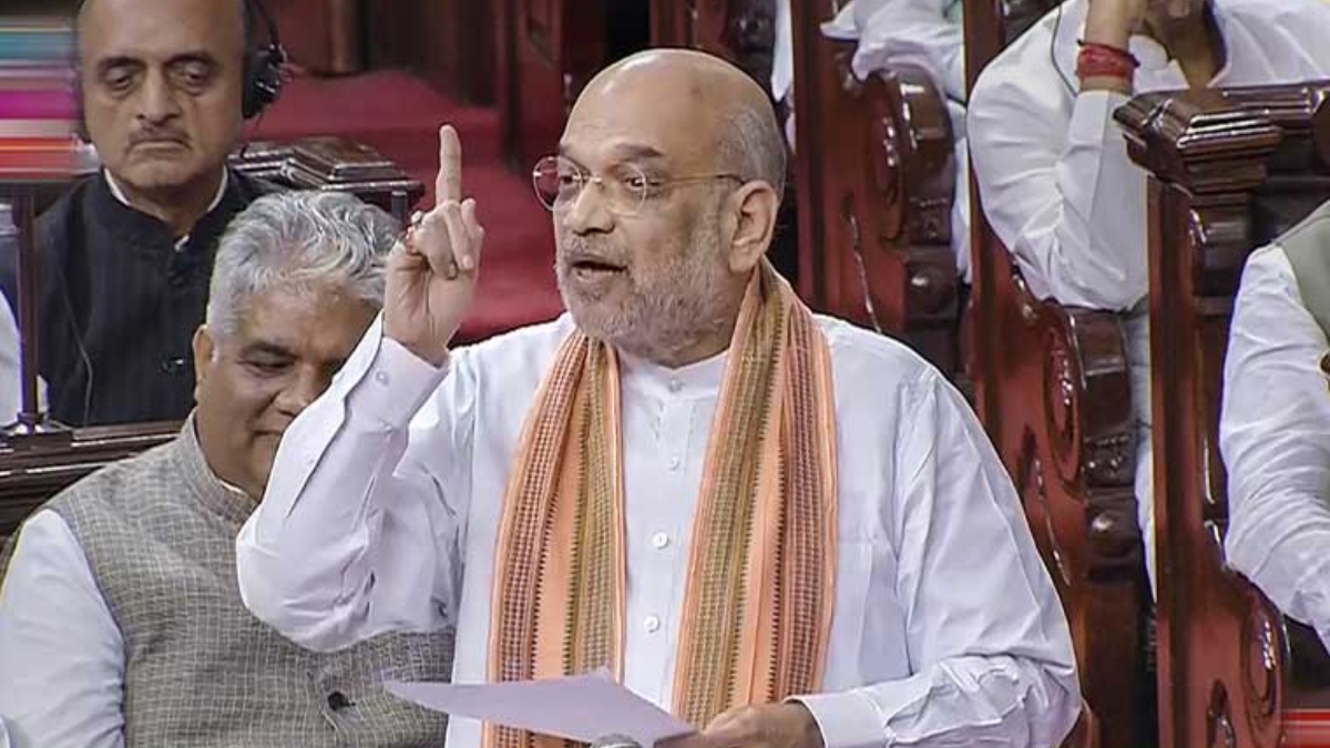 Live: राज्यसभा में गृह मंत्री अमित शाह का संबोधन, विपक्ष पर जमकर बरसे