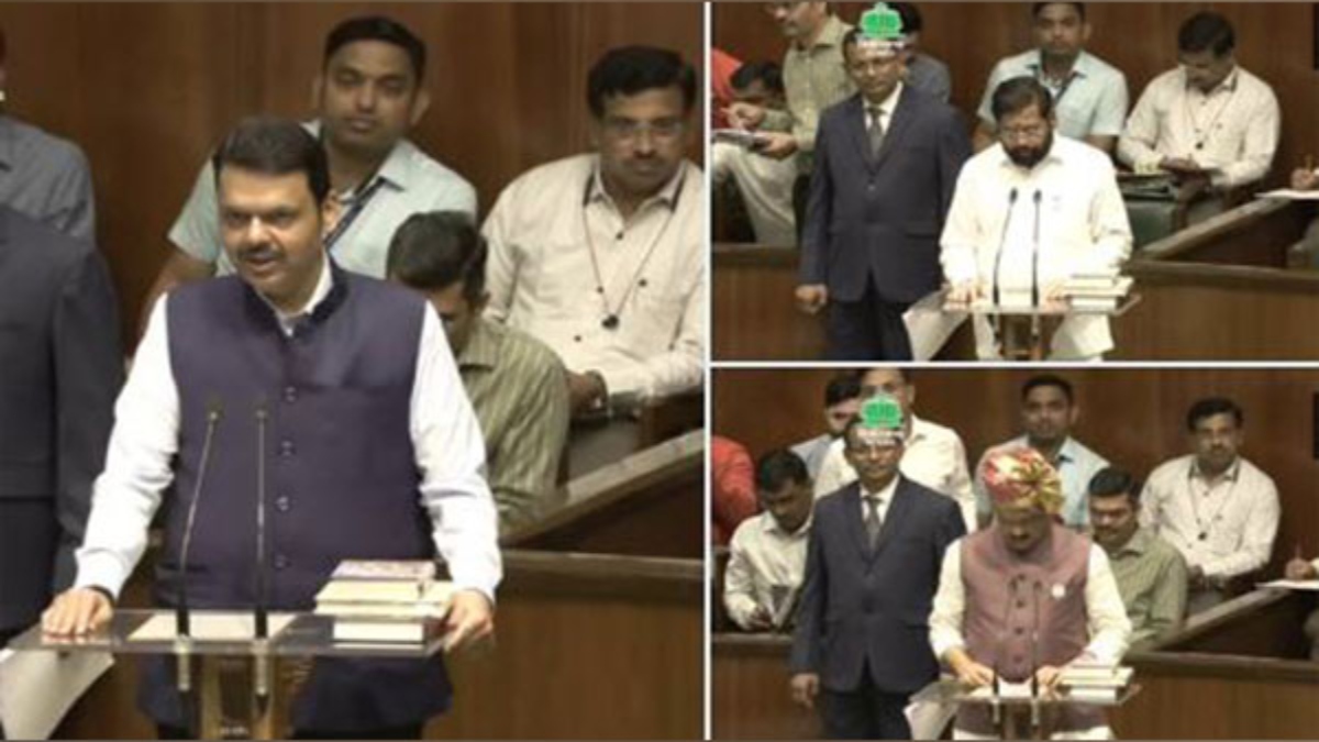 महाराष्ट्र: सीएम-डिप्टी सीएम ने ली शपथ, 288 विधायक बनेंगे मंत्री, विपक्ष ने दिखाया अलग ही तेवर