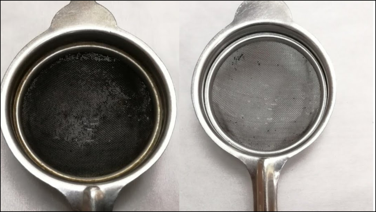 चाय की छन्नी में पनप रहे कीटाणु, शरीर को बना सकते हैं बीमारियों का घर, इस तरह करें छलनी को साफ