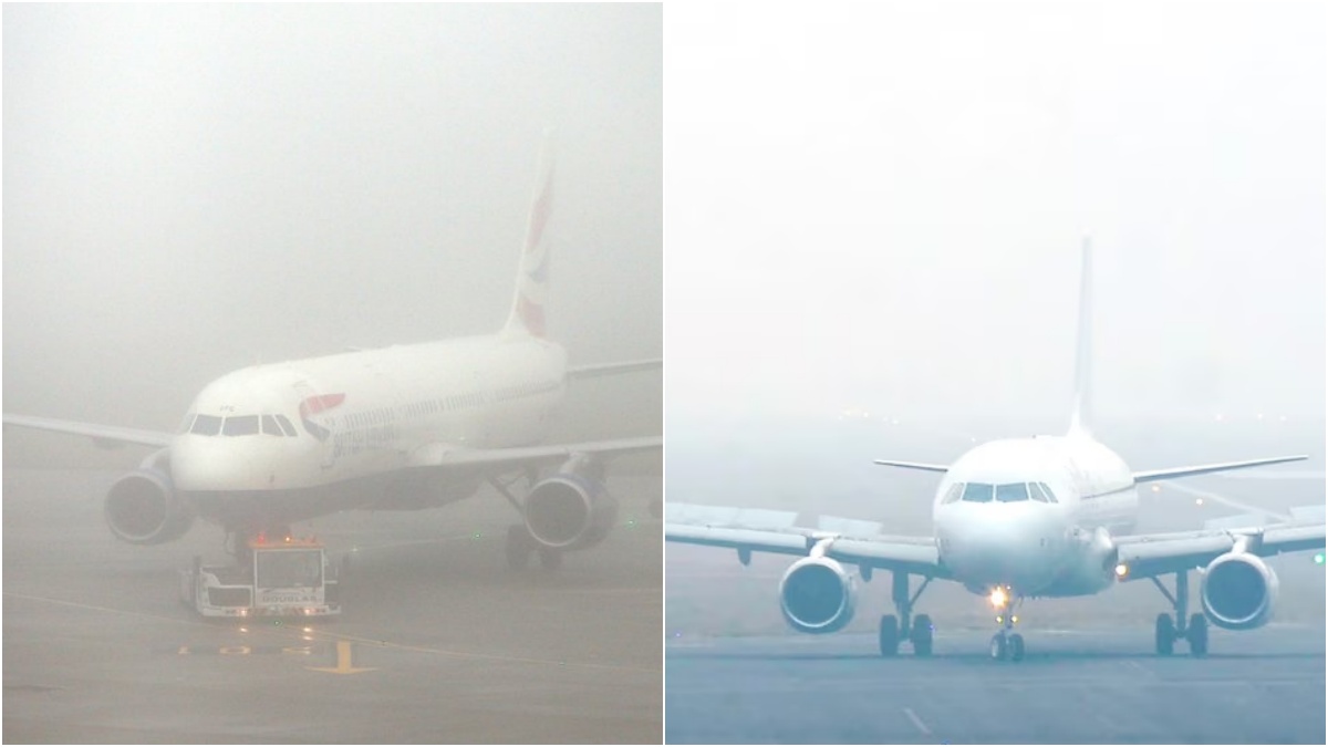 Delhi Flights Delayed: घने कोहरे से 7 एयरपोर्ट्स पर जीरो हुई विजिबिलिटी, कई फ्लाइट्स में देरी, कुछ हुईं कैंसिल