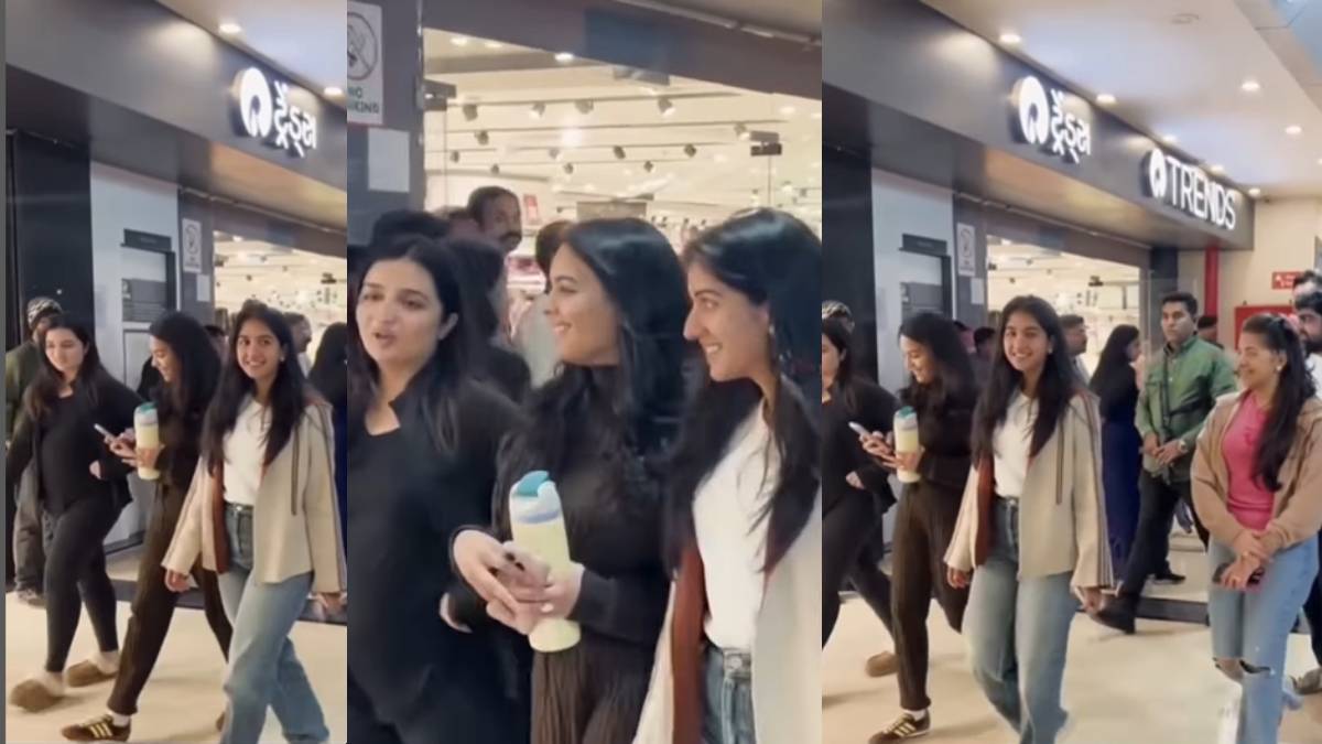 बाल लहराते, दोस्तों संग खिलखिलाते दिखीं राधिका मर्चेंट, अंबानी बहू की मासूमियत देखते रहे लोग