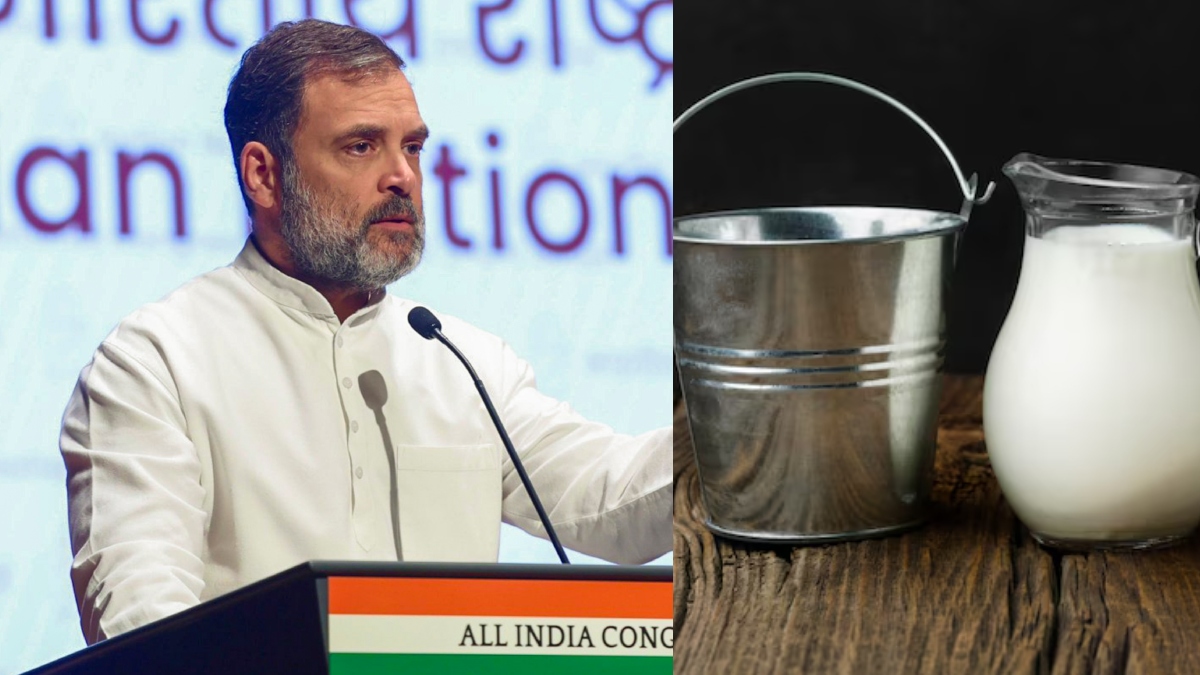 ‘राहुल गांधी के कारण गिरी दूध की बाल्टी’, बिहार के शख्स ने नेता पर किया केस