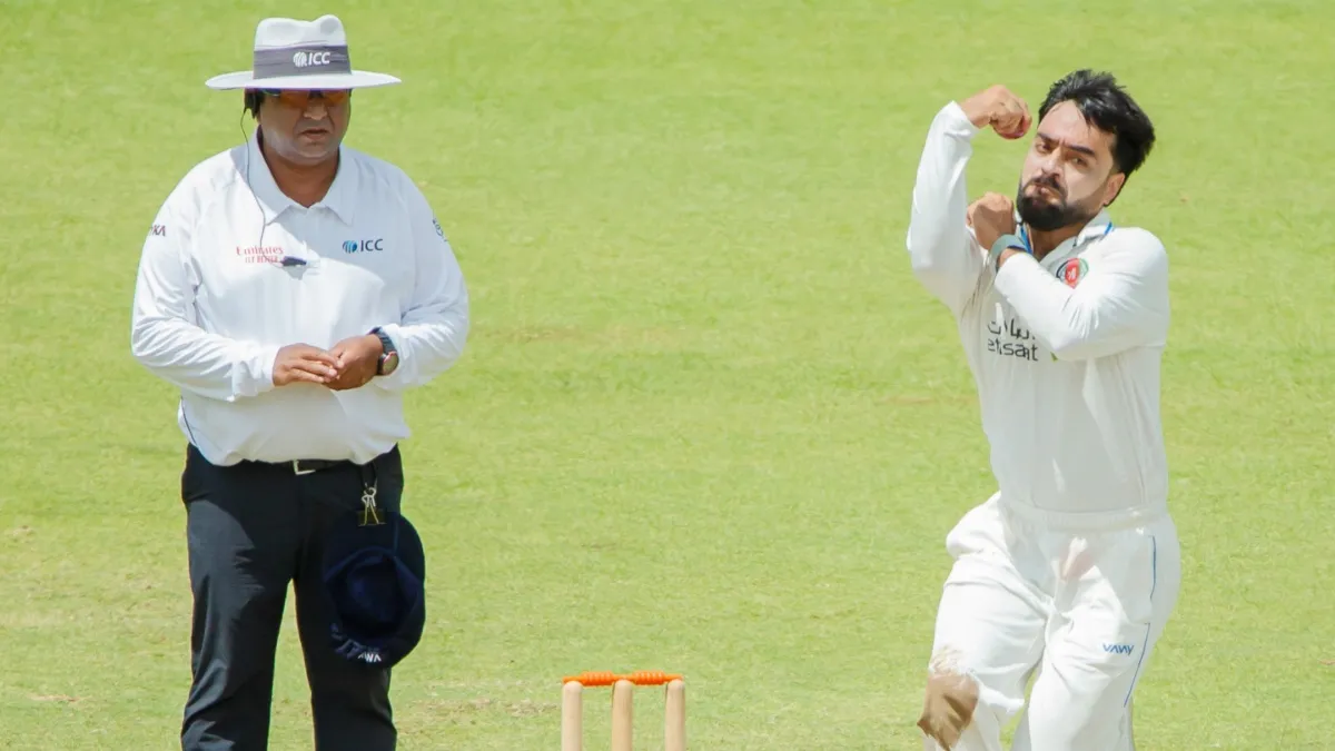 राशिद खान ने रचा इतिहास, पहली बार टेस्ट क्रिकेट में किया ये कारनामा rashid khan- India TV Hindi