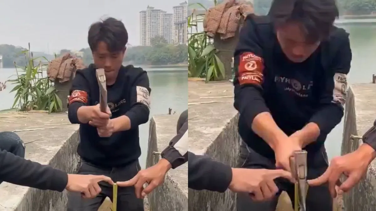 क्या आप कर पाएंगे अपने दोस्त पर इतना भरोसा? Video देखकर आंखें खुली रह जाएंगी वायरल वीडियो का स्क्रीनशॉट- India TV Hindi