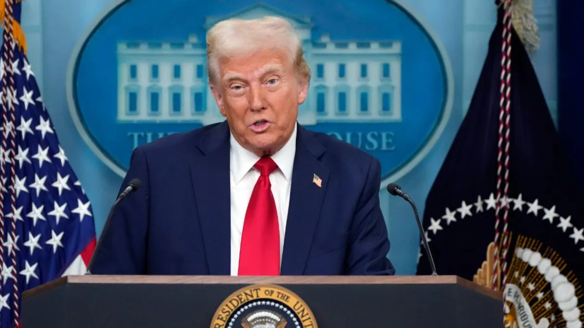 डोनाल्ड ट्रंप, अमेरिका के राष्ट्रपति। - India TV Hindi