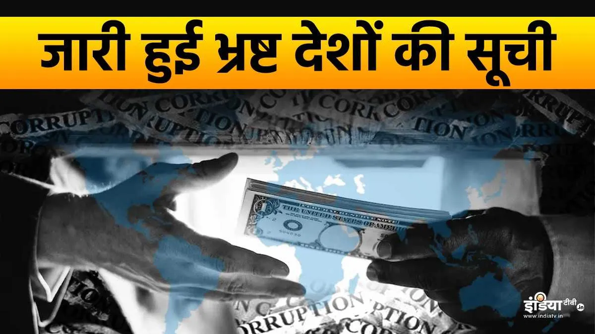 दुनिया के 180 देश हैं भ्रष्ट, कैसे तैयार होती है सूची और कैसे पता चलता है भ्रष्टाचार, जान लें भ्रष्ट देशों की सूची जारी- India TV Hindi