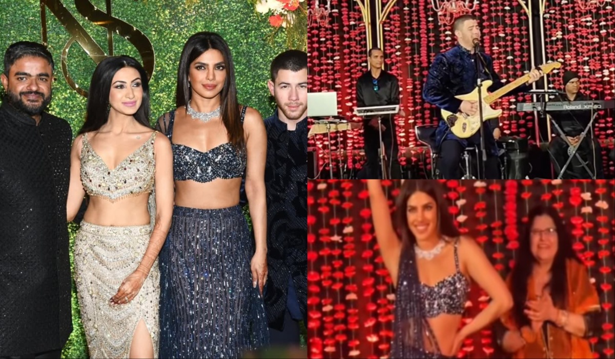 प्रियंका चोपड़ा के भाई की शादी में निक जोनास ने मचाई धूम, संगीत में किया परफॉर्म – India TV Hindi