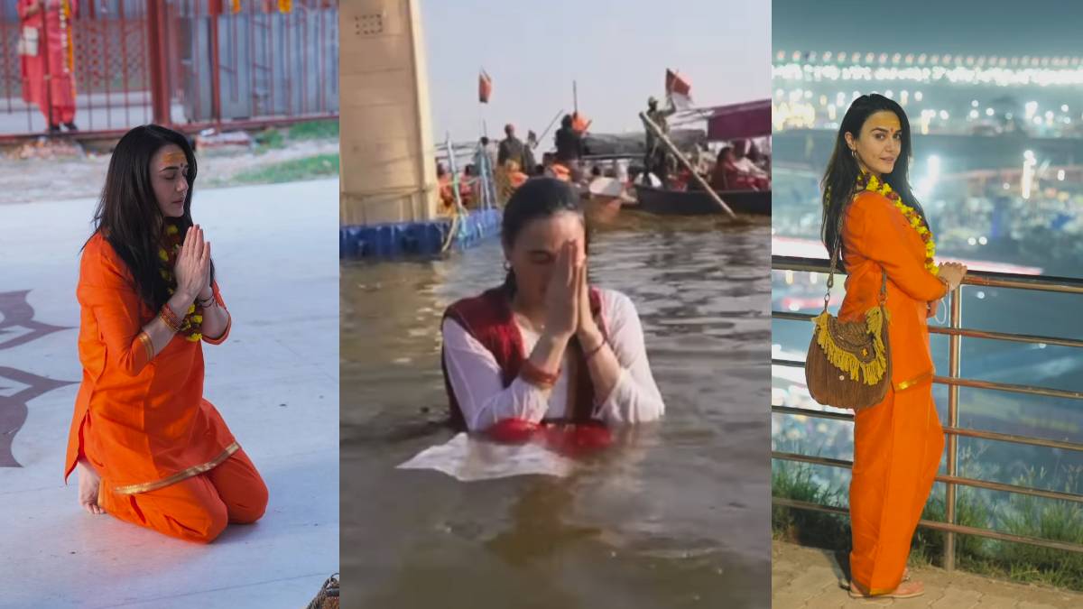 ‘जीवन और मृत्यु के चक्रों से मुक्त होना चाहती थी’, महाकुंभ में एक्ट्रेस को हुआ अहसास – India TV Hindi