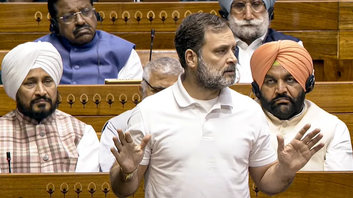 AI, 'मेक इन इंडिया' से लेकर चीन-अमेरिका तक, लोकसभा में राहुल गांधी के संबोधन की 10 बड़ी बातें, यहां पढ़िए लोकसभा में राहुल गांधी का भाषण- India TV Hindi