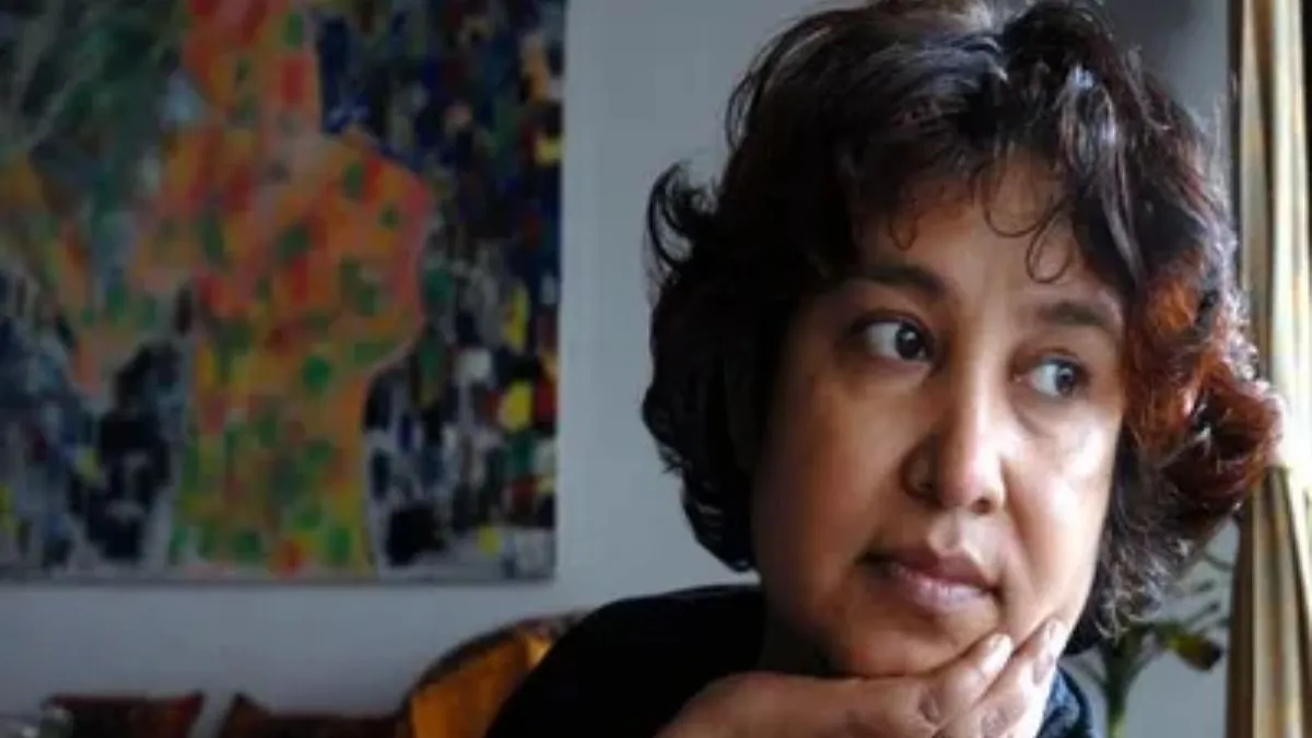 बांग्लादेश में लेखिका तस्लीमा नसरीन की किताब वाले "स्टॉल" पर घातक हमला, प्रदर्शनकारियों ने बोला धावा तस्लीमा नसरीन, लेखिका।- India TV Hindi