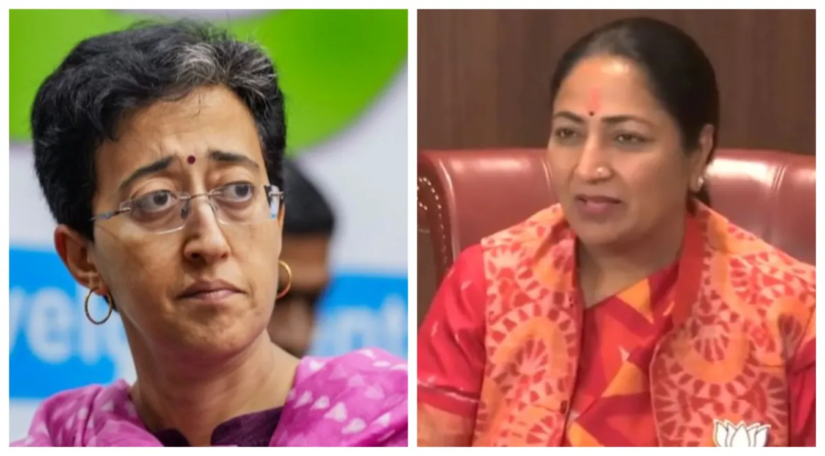 दिल्ली की सीएम रेखा गुप्ता और आतिशी- India TV Hindi