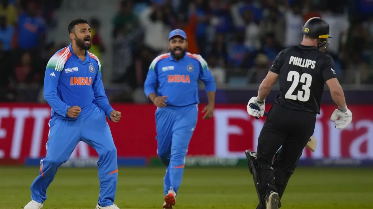 IND vs NZ: भारत ने न्यूजीलैंड को चटाई धूल, वरुण चक्रवर्ती बने सबसे बड़े हीरो Varun Chakaravarthy- India TV Hindi