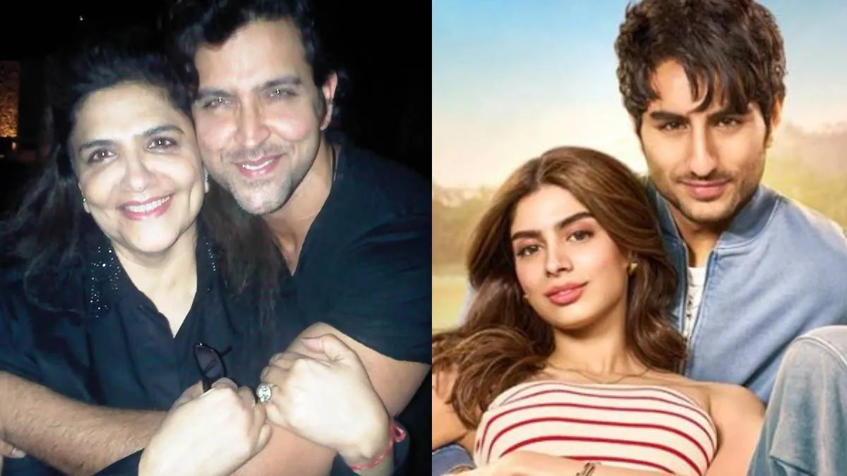 ऋतिक रोशन की मां को नहीं पसंद आई इब्राहिम-खुशी की 'नादानियां'! सैफ के बेटे पर किया कमेंट वायरल pinkie roshan- India TV Hindi