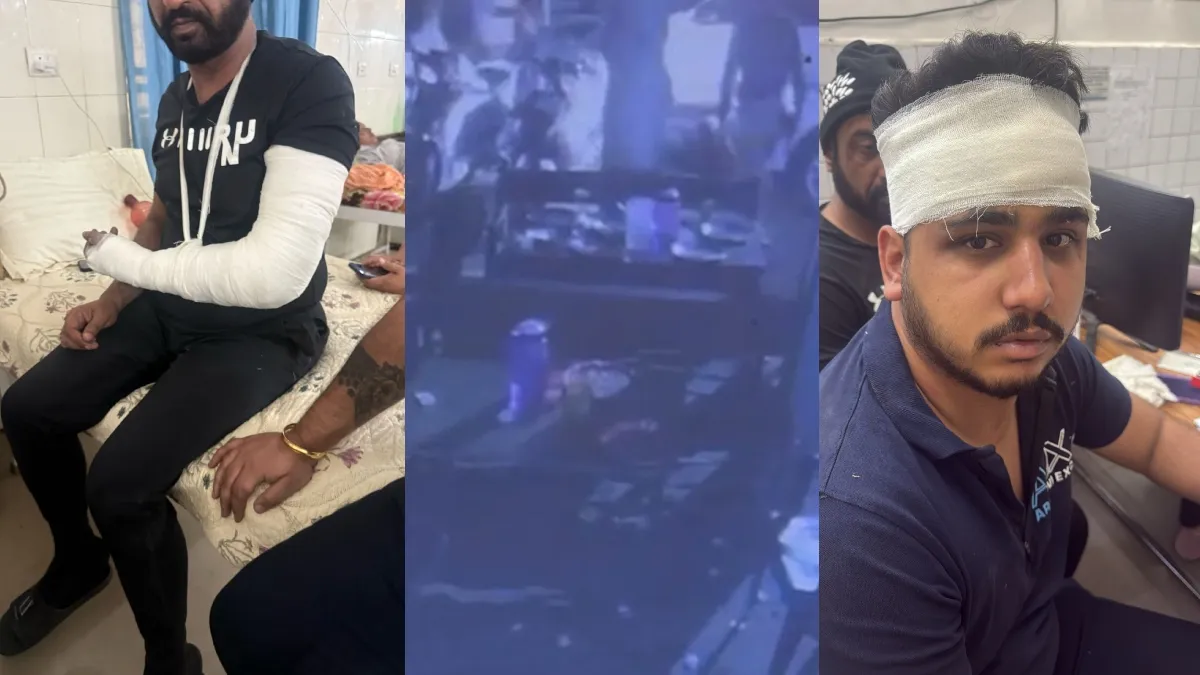 पुलिस वाले अपनी गाड़ी खड़ी करना चाहते थे, कर्नल नहीं माने तो इतना पीटा कि हाथ फ्रैक्चर हो गया, Video वायरल कर्नल और उनके बेटे की पिटाई का मामला- India TV Hindi