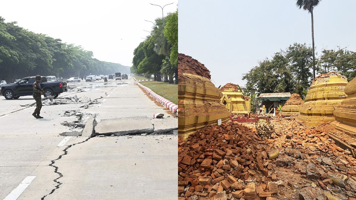Myanmar earthquake VIDEO: म्यांमार और थाईलैंड में आया भूकंप था महाविनाशकारी, अब तक 1000 से ज्यादा लोगों की मौत