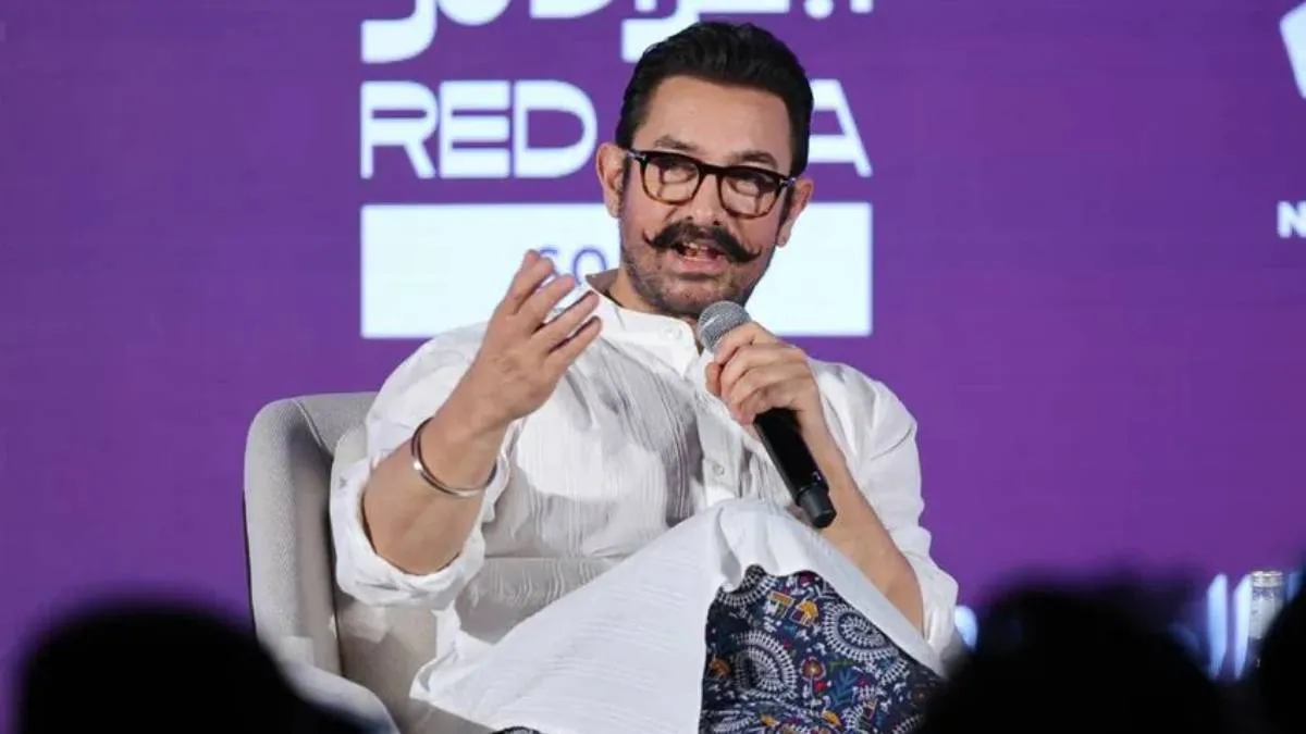 मनोरंजन की दुनिया में गेम चेंजर है ये कदम, आमिर खान ने बताया क्या है WAVES बाजार Aamir khan- India TV Hindi