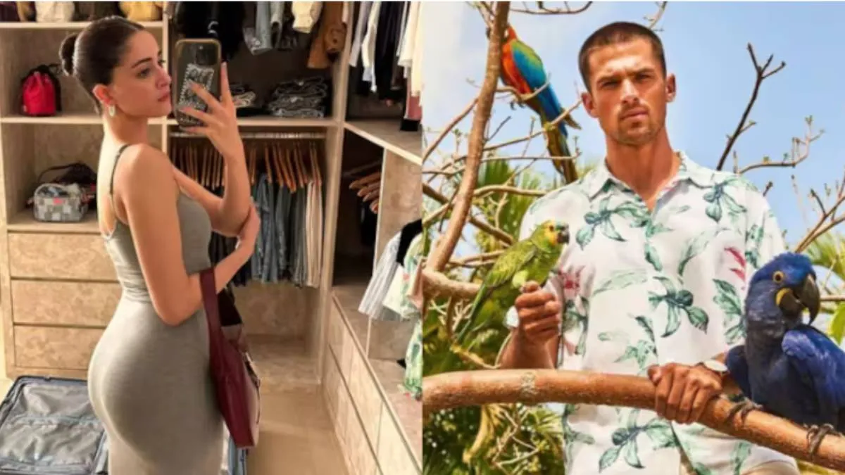 दोस्त के साथ रूमर्ड बॉयफ्रेंड से मिलने पहुंची अनन्या पांडे, जानें कौन है ये विदेशी मुंडा Ananya Pandey- India TV Hindi