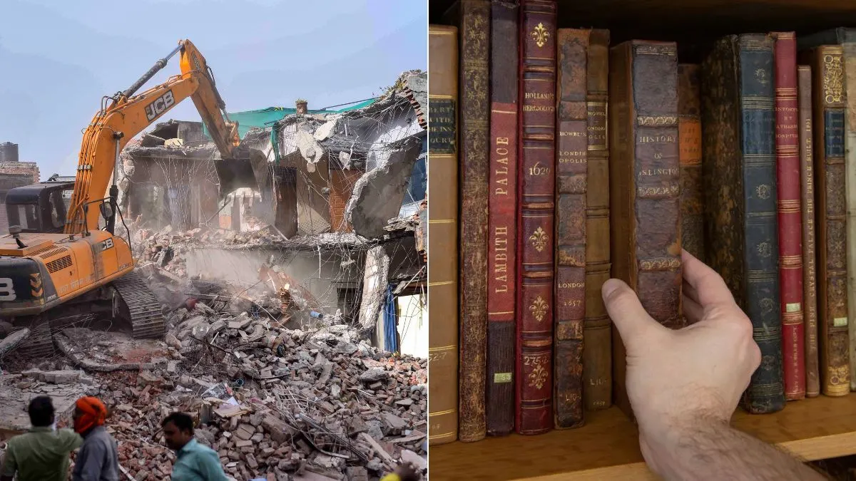 'मकान गया सो गया, हमारी दुर्लभ किताबें चली गईं', बुलडोजर एक्शन में जमींदोज हुई लाइब्रेरी का फातमी साहब को ज्यादा मलाल मलबे में दुर्लभ...- India TV Hindi