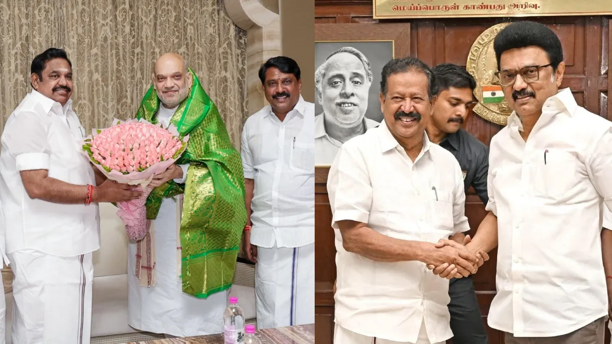 भाजपा-AIADMK गठबंधन का खौफ? हिंदू धर्म पर विवादित बयान देने वाले मंत्री पर DMK ने कर दी कार्रवाई DMK ने की मंत्री पर कार्रवाई।- India TV Hindi