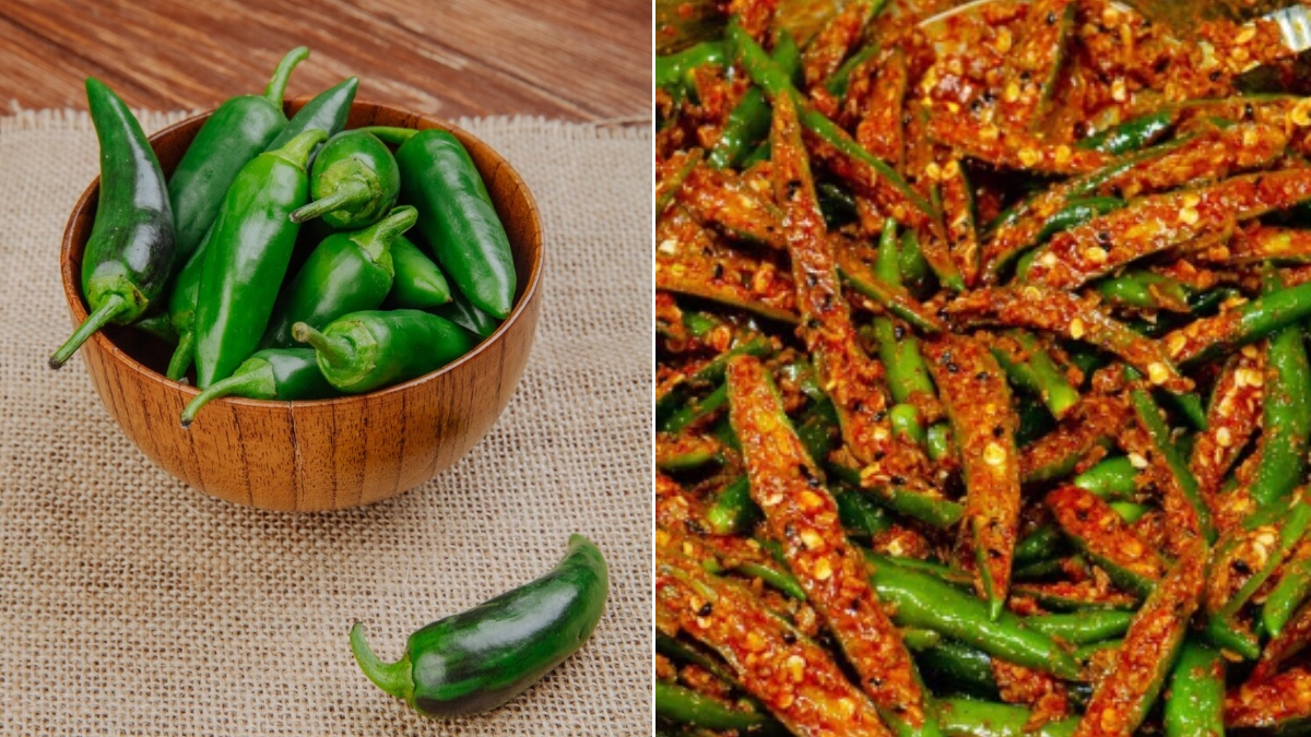 दादी-नानी के स्टाइल में बनाएं हरी मिर्च का चटपटा अचार, फॉलो करें ये बेहद आसान रेसिपी दादी-नानी के स्टाइल में बनाएं हरी मिर्च का चटपटा अचार, फॉलो करें ये बेहद आसान रेसिपी