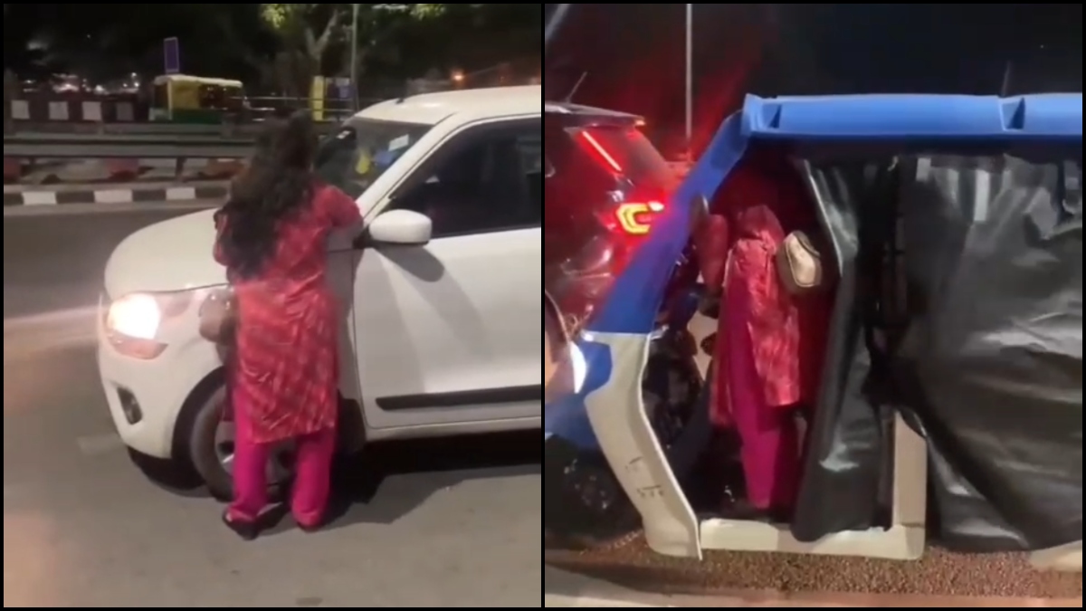 Video: हरिद्वार-देहरादून हाईवे पर महिला का हंगामा, अचानक गाड़ियों के सामने आई, कुछ कार आपस में टकराईं