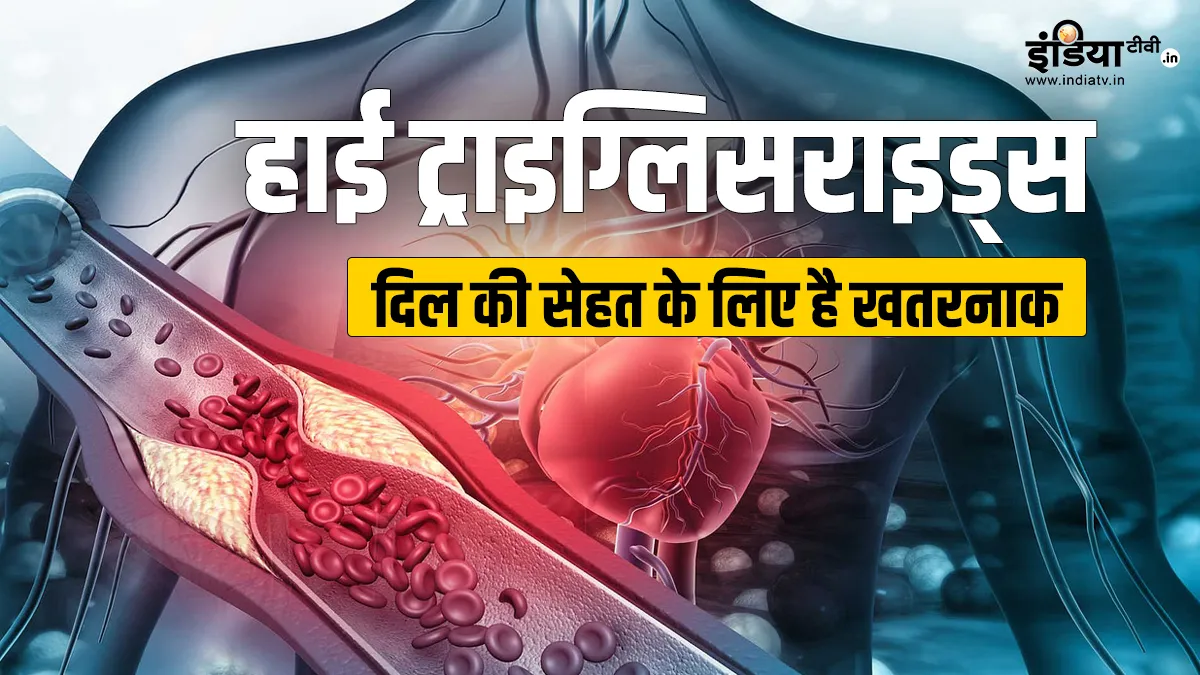बैड कोलेस्ट्रॉल की तरह ट्राइग्लिसराइड्स भी है दिल के लिए घातक, डॉक्टर से जानें क्या है High Triglycerides और इसे कैसे करें कंट्रोल? उच्च ट्राइग्लिसराइड्स - India TV Hindi