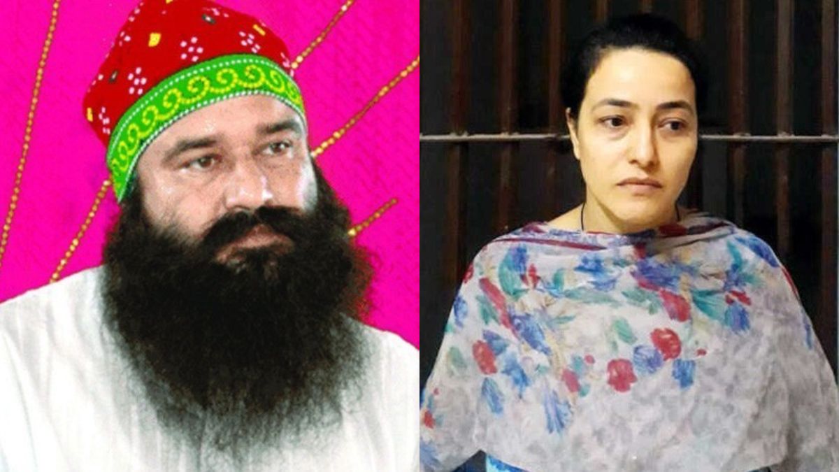 डेरा सच्चा सौदा प्रमुख गुरमीत राम रहीम फरलो पर फिर जेल से आया बाहर, रिसीव करने पहुंची हनीप्रीत