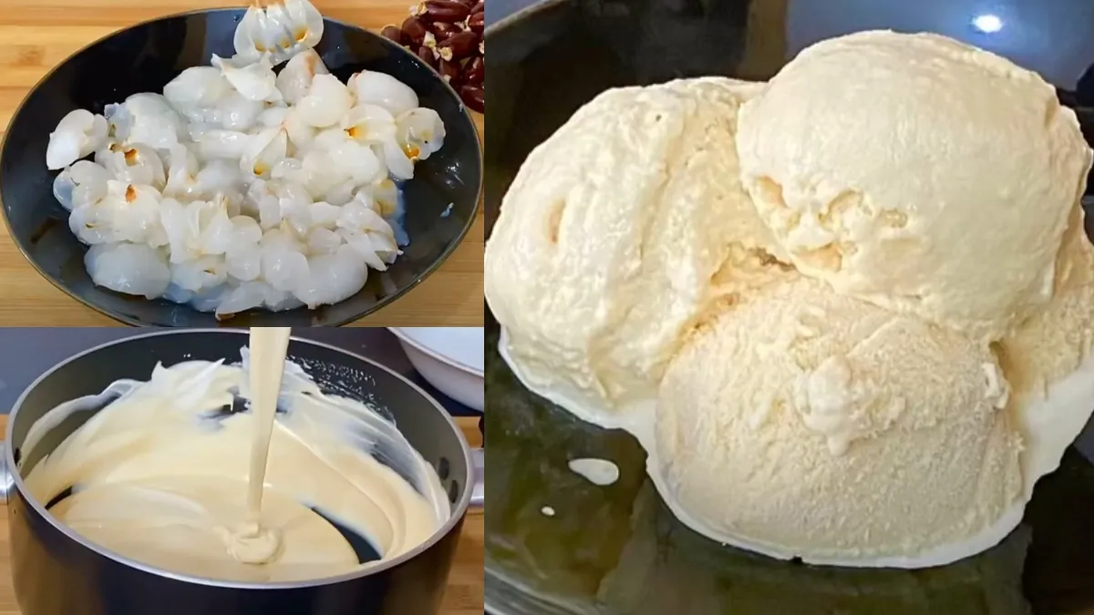 घर में लीची आइसक्रीम बनाने की रेसिपी, ऐसे मिनटों में करें तैयार, बच्चे रोज खाने की जिद करेंगे लीची आइसक्रीम रेसिपी- India TV Hindi