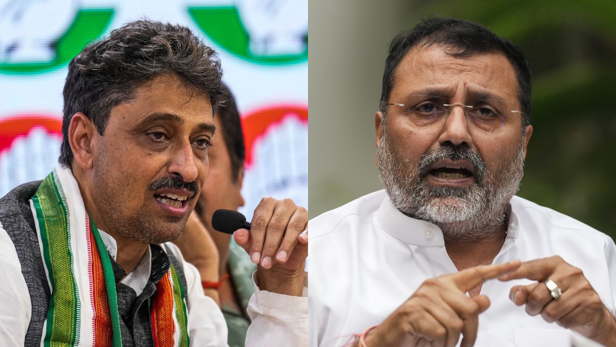 सुप्रीम कोर्ट को लेकर निशिकांत दुबे के बयान पर हंगामा, कांग्रेस की तरफ से आई बड़ी प्रतिक्रिया सुप्रीम कोर्ट को लेकर निशिकांत दुबे के बयान पर हंगामा, कांग्रेस की तरफ से आई बड़ी प्रतिक्रिया