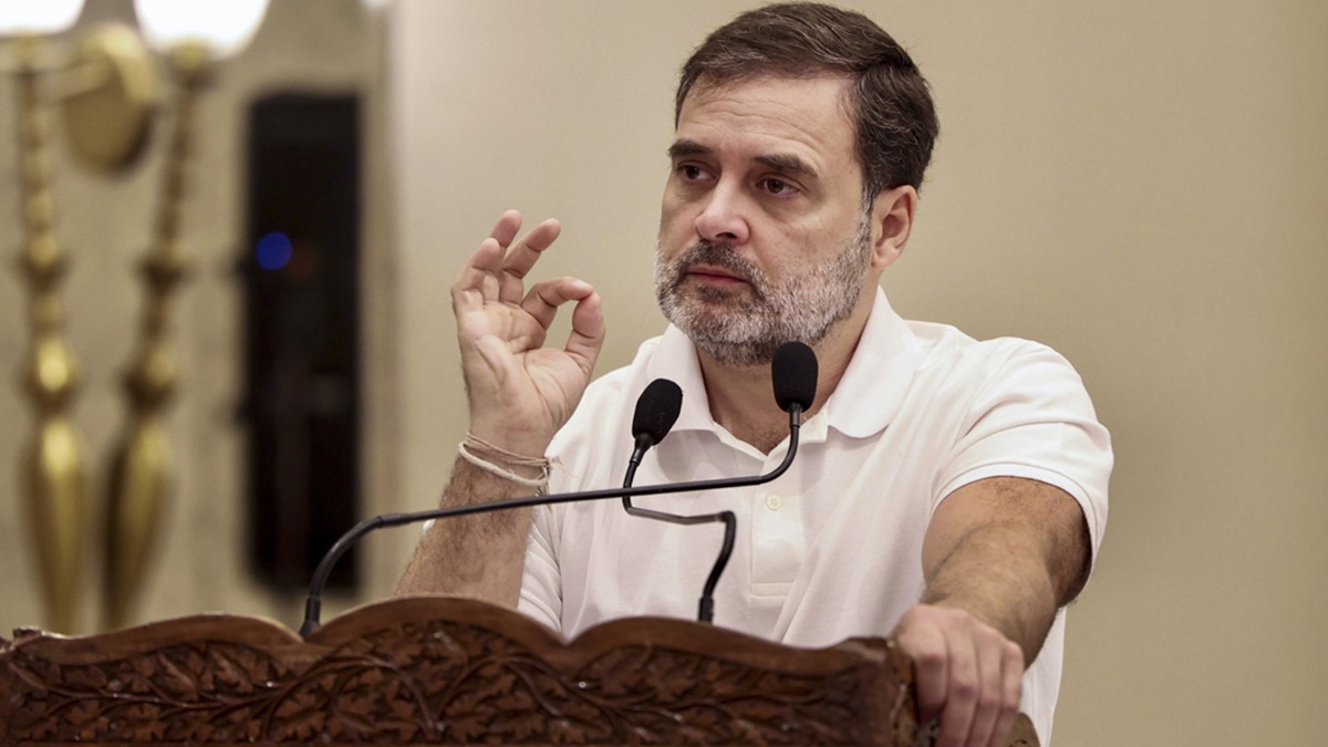 अमेरिका में राहुल गांधी ने चुनाव आयोग पर साधा निशाना, बोले ‘सिस्टम में कुछ गड़बड़ है’