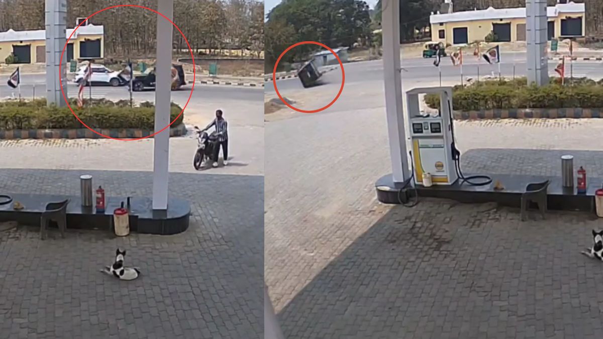 UP: सड़क पर हवा में उछली कार, पलटी मारते हुए दूर जाकर गिरी, देखें हैरान कर देने वाला Video UP: सड़क पर हवा में उछली कार, पलटी मारते हुए दूर जाकर गिरी, देखें हैरान कर देने वाला Video