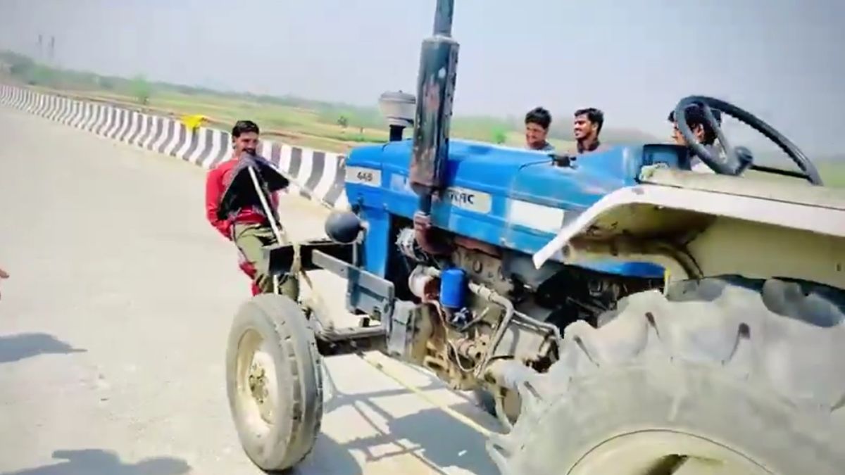 गजब की ताकत पाई है भाई ने! 16 साल के लड़के ने दांत से खींच डाला 1500 किलो का ट्रैक्टर