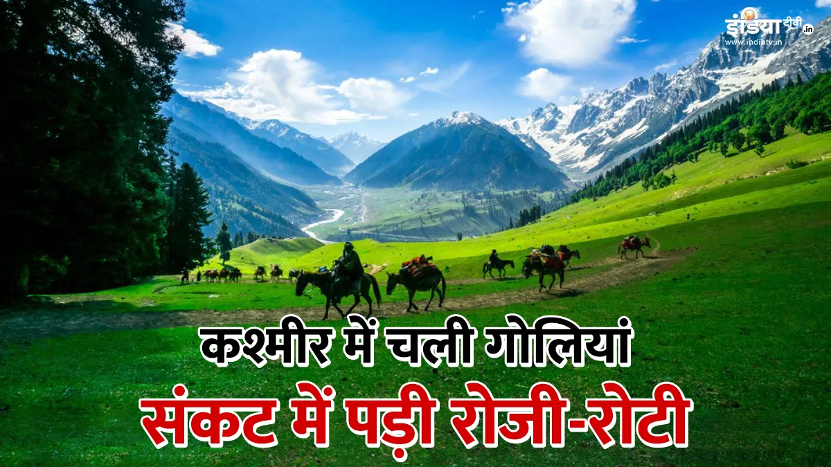 Explainer: टूरिस्टों पर आतंकी हमला, 2.5 लाख कश्मीरियों के पेट पर चोट, ₹12,000 करोड़ के पर्यटन कारोबार पर संकट pahalgam attack, pahalgam terrorist attack, kashmir, jammu and kashmir, tourism, kashmir tourism, to- India TV Hindi