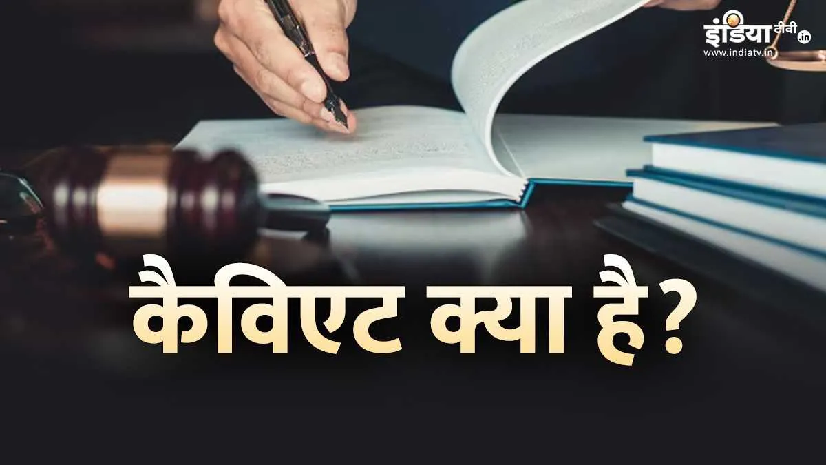 कैविएट याचिका क्या होती है? कौन दायर कर सकता है और कौन से दस्तावेज जरूरी हैं, जानें सबकुछ क्या होती है कैविएट याचिका- India TV Hindi