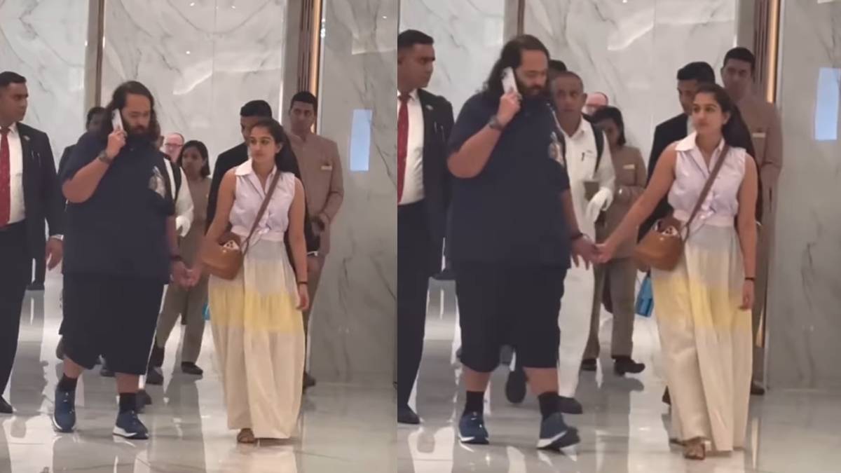 अनंत अंबानी का हाथ थाम कर शॉपिंग पर निकलीं राधिका मर्चेंट, दिखा नो मेकअप ग्लो