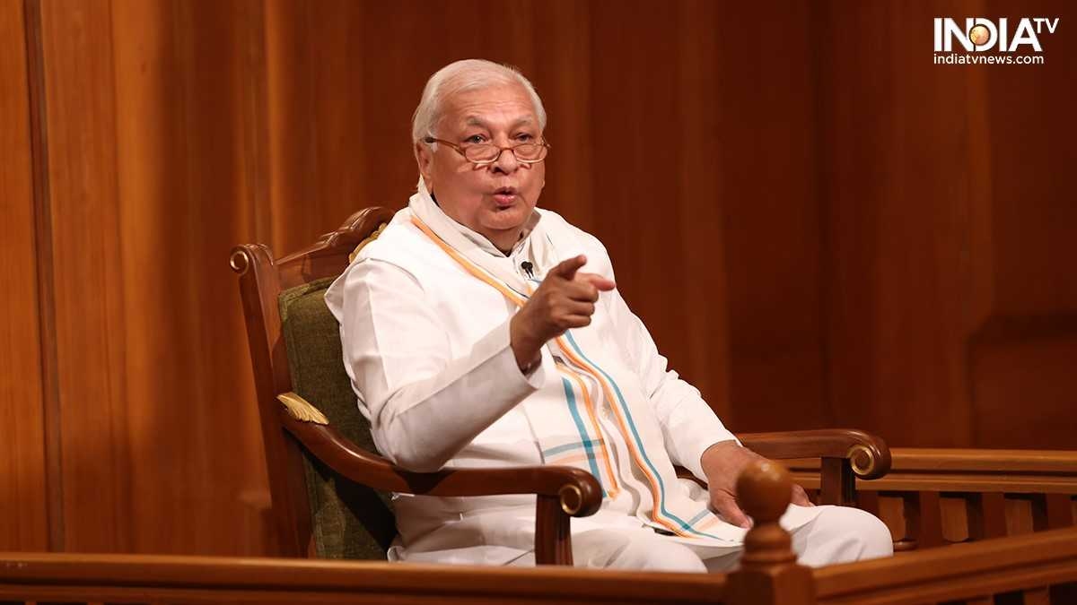 ‘पाकिस्तान नफरत-विभाजन और लगभग 1 लाख लोगों की मौत से पैदा हुआ’, आप की अदालत में बोले आरिफ मोहम्मद खान