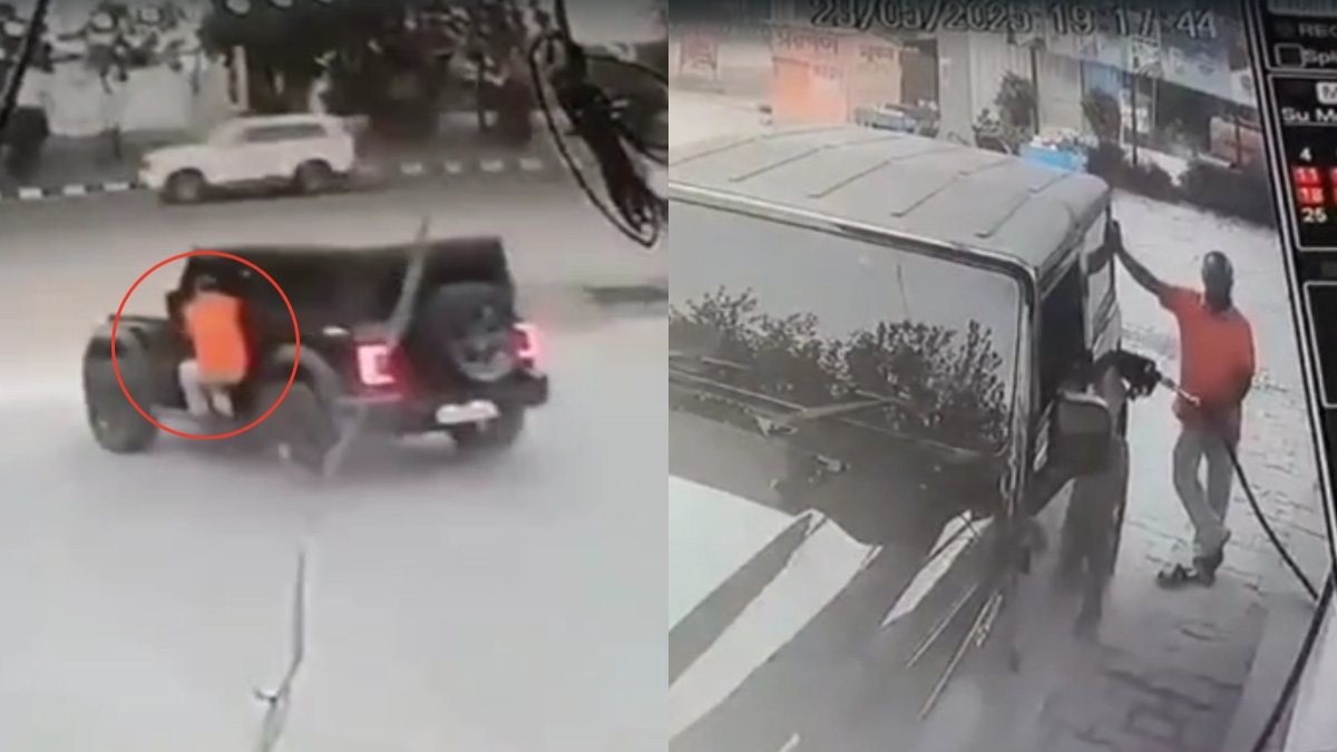 Video: थार से आए लड़कों ने टंकी फुल कराई, पेट्रोल पंप कर्मचारी ने 3610 रुपये मांगे तो उसे घसीट ले गए, गोली मारने की धमकी दी