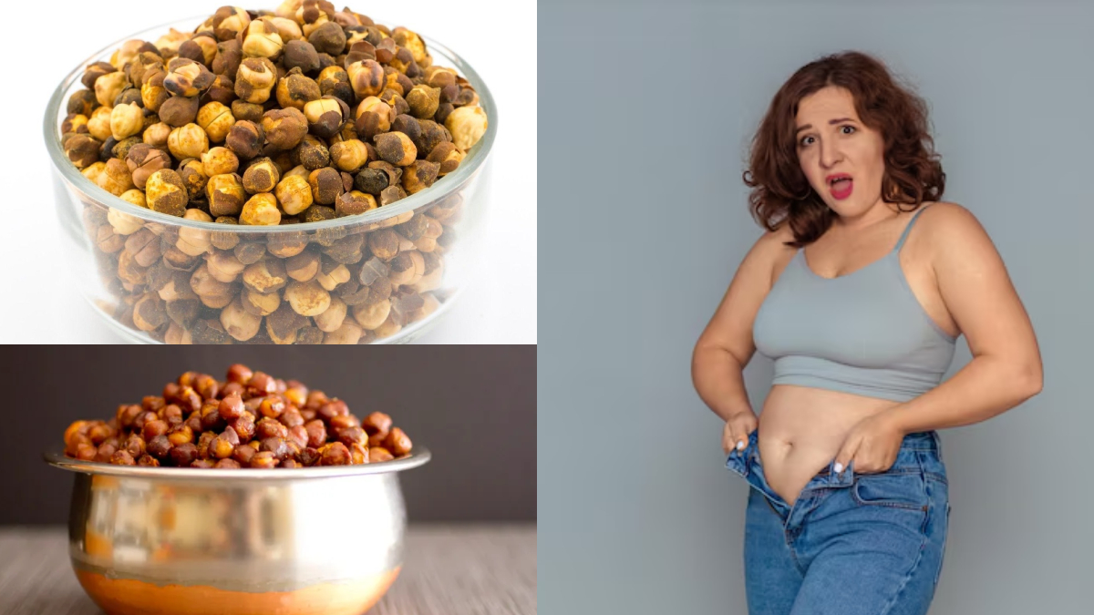 वजन घटाने के लिए भुना या उबला, कौन सा चना खाना फायदेमंद है? जानिए कैसे मोटापा कम करने में है असरदार वजन घटाने के लिए भुना या उबला, कौन सा चना खाना फायदेमंद है? जानिए कैसे मोटापा कम करने में है असरदार