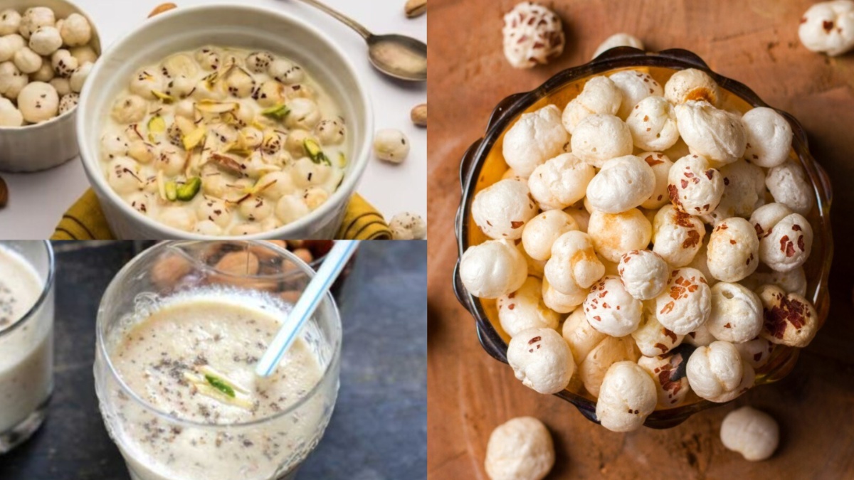 कैल्शियम से भरपूर मखाने से बनाएं स्वाद से भरपूर स्मूदी, कमजोर हड्डियों में भर जाएगी जान, नोट करें रेसिपी