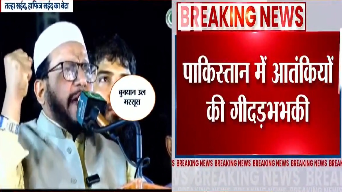 आतंकी हाफिज सईद के बेटे तल्हा सईद ने हांकी बड़ी-बड़ी डींग, खुद ही खोल दी पाकिस्तान की पोल