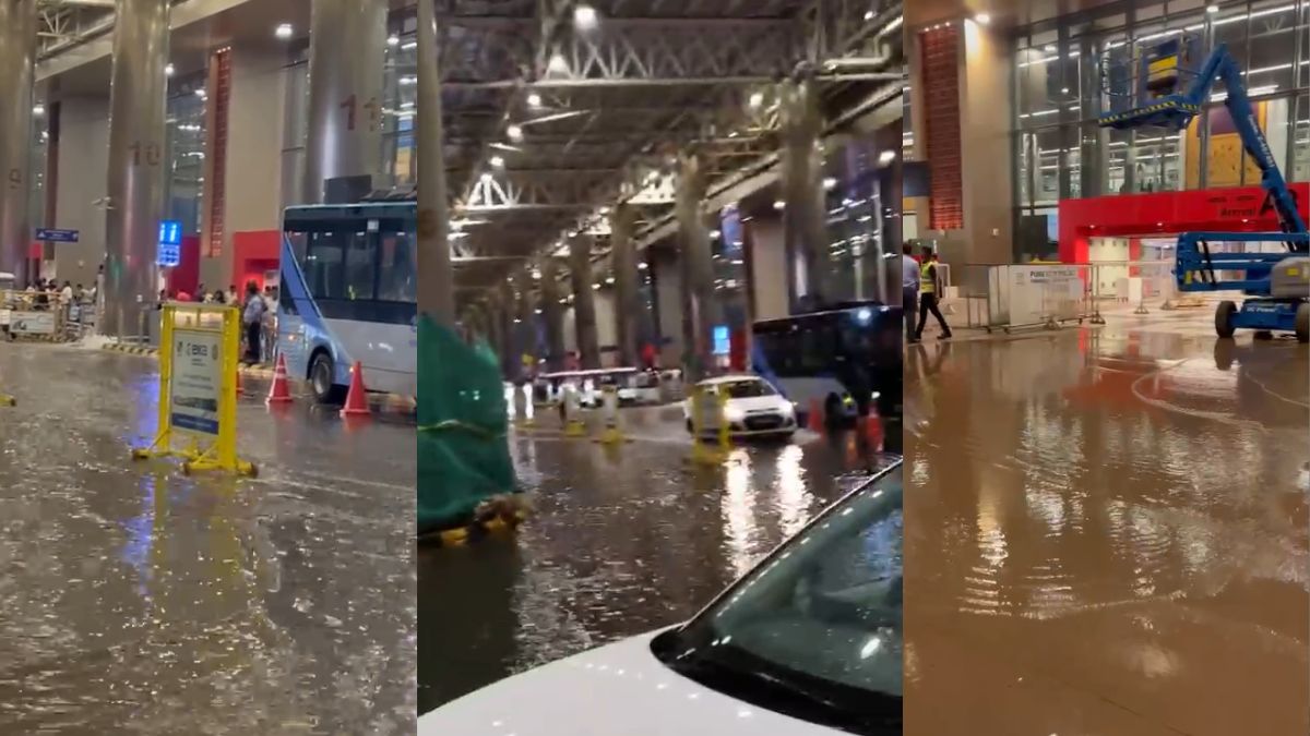 महज एक घंटे की बारिश में पानी-पानी हुआ पुणे का इंटरनेशनल एयरपोर्ट, VIDEO में देखें नजारा; IMD ने जारी किया अलर्ट